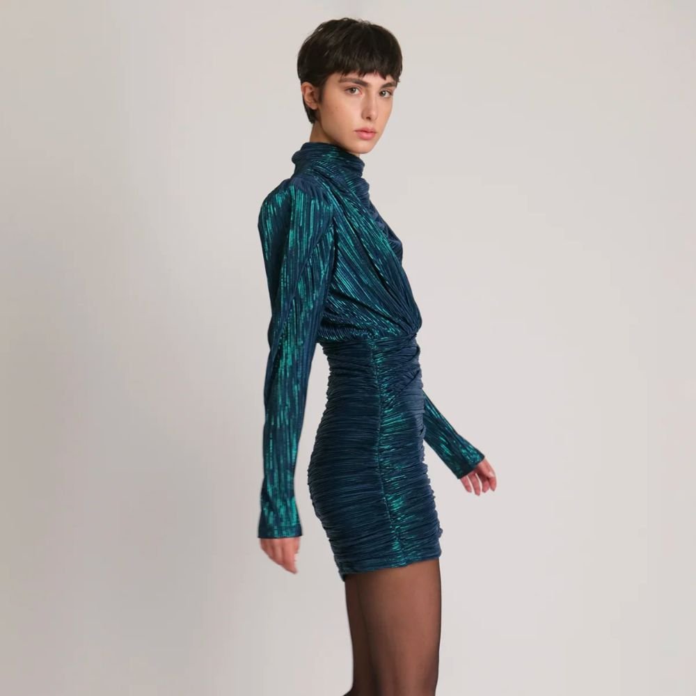 Fergie Dress - Dark Ocean