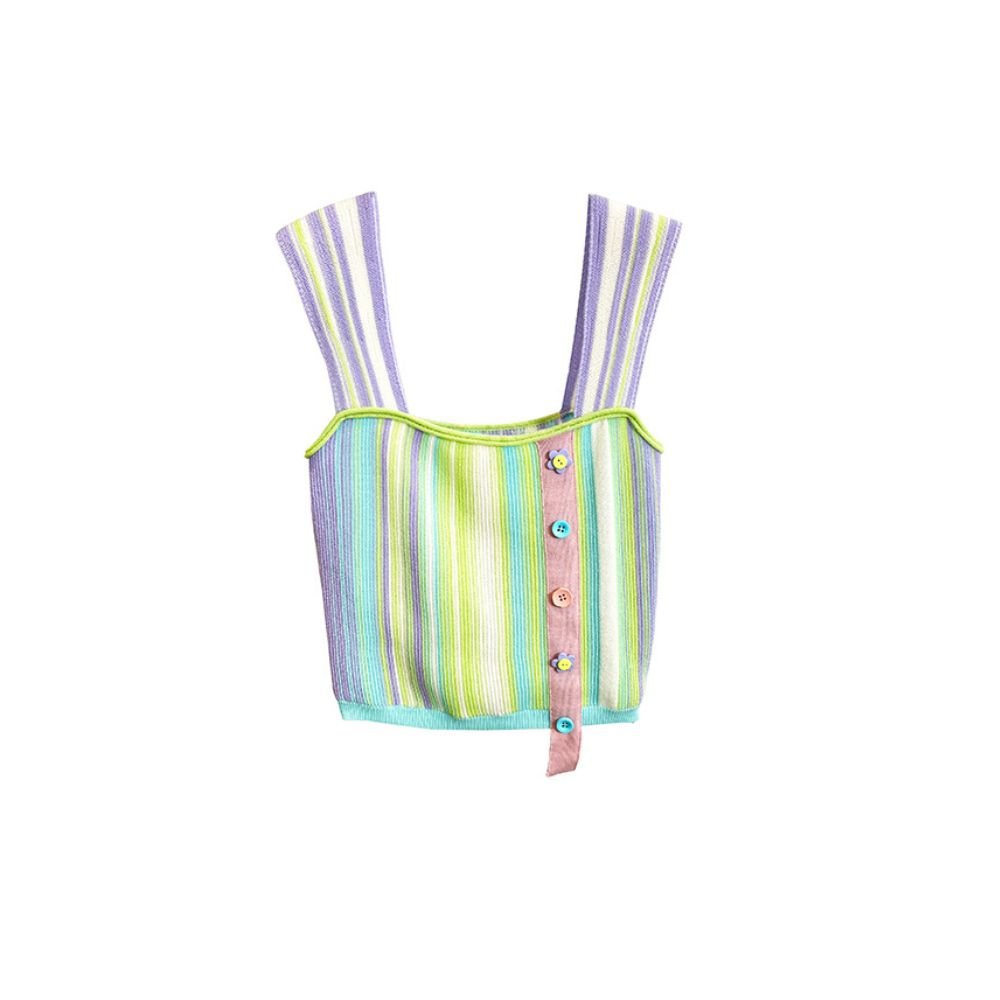 Wool Vest - Lilac