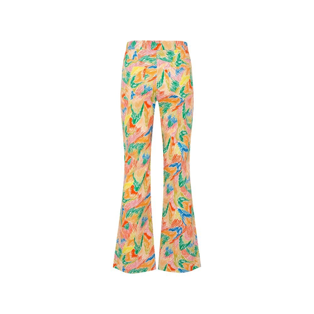 Luna Wide Leg Pants - Rainbow