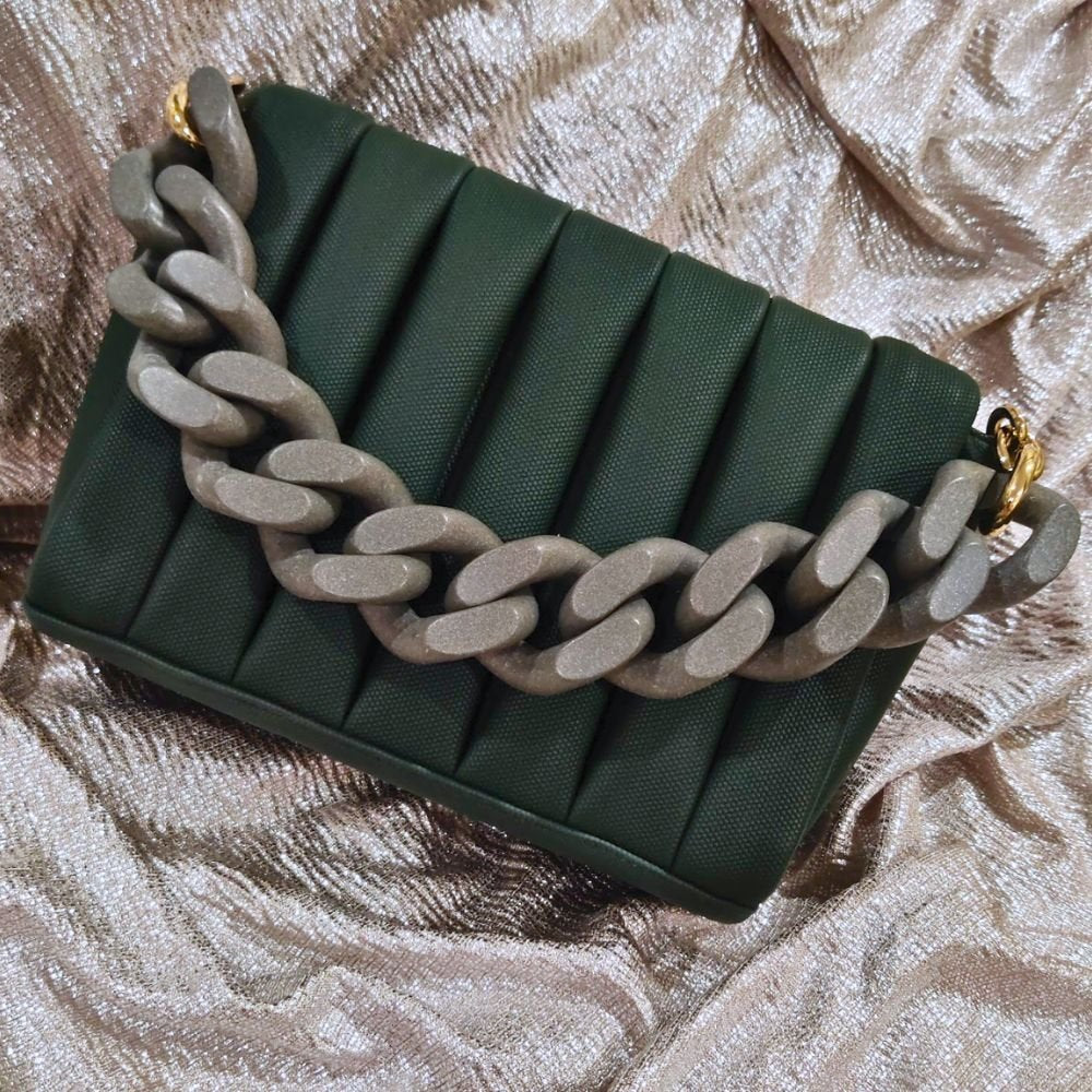 Feronia Canvas Texture Forest Bag