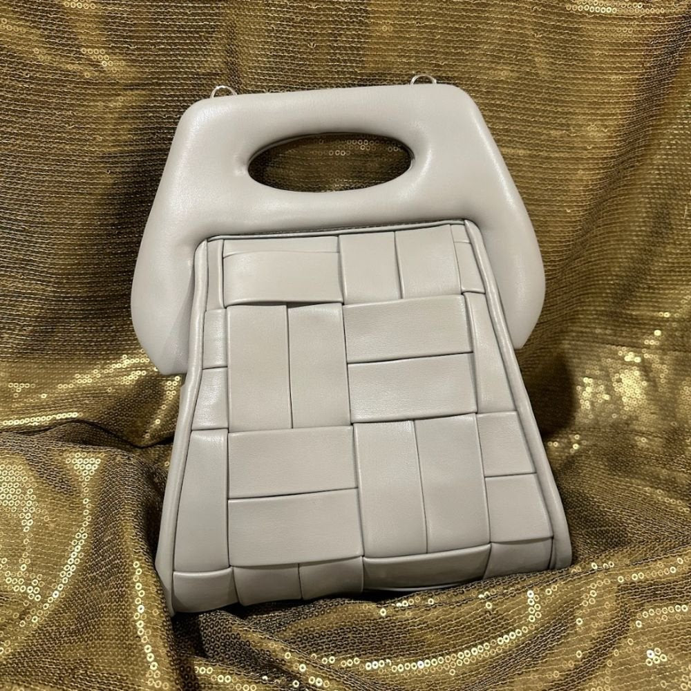 Clori Flat Weaved Vegan Fabric Marble