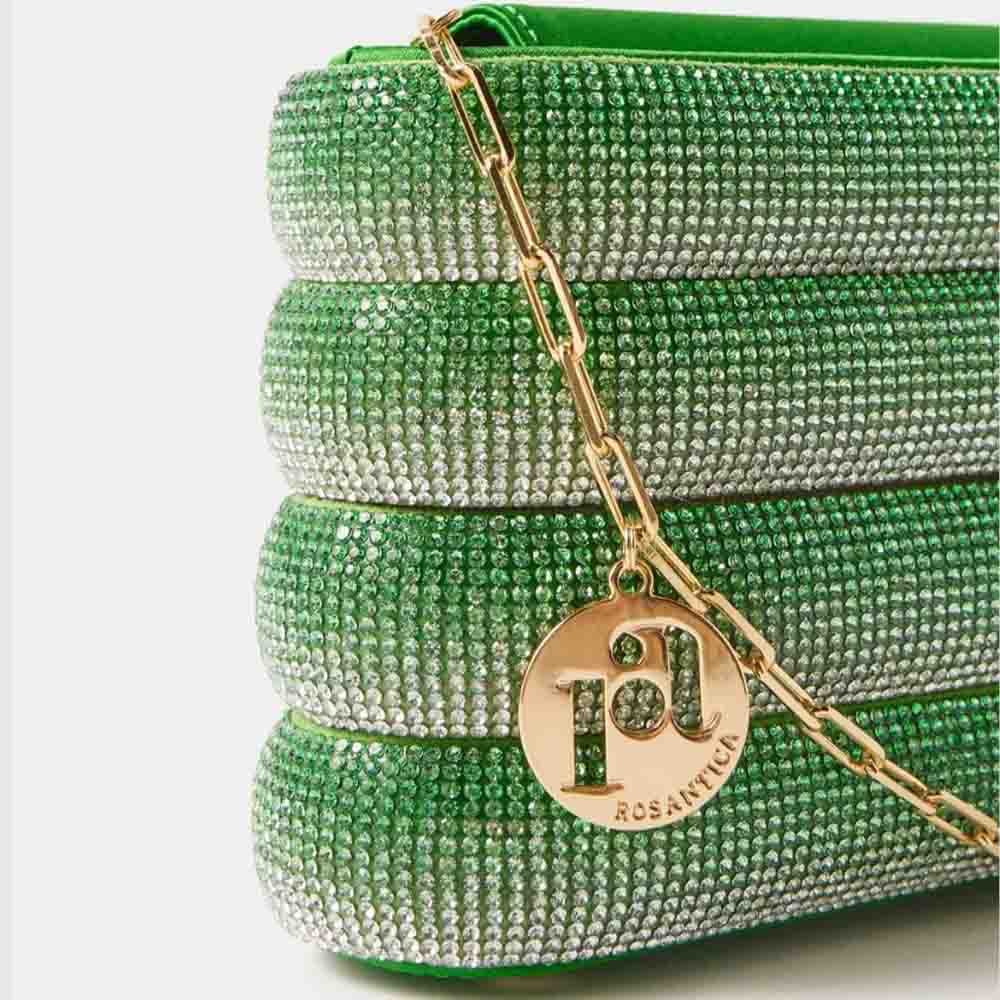 Favilla Clutch - Degrade Green