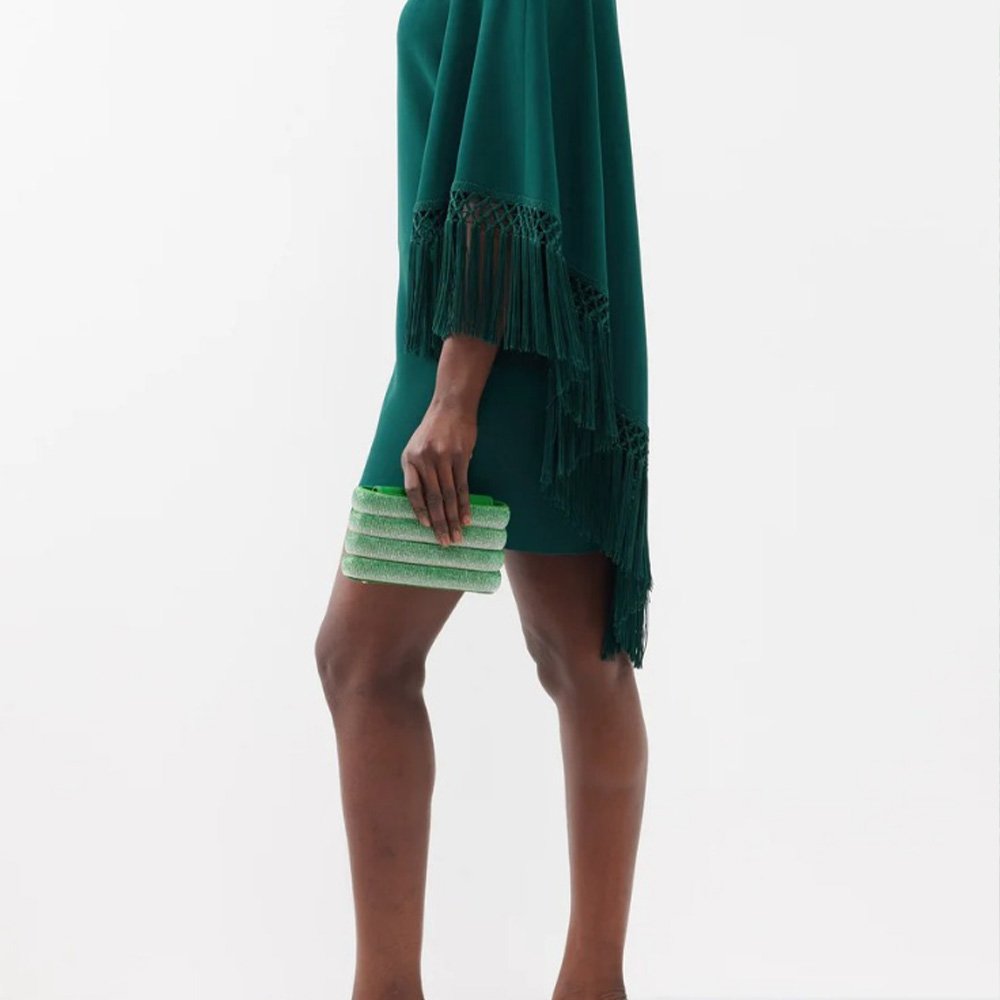 Favilla Clutch - Degrade Green