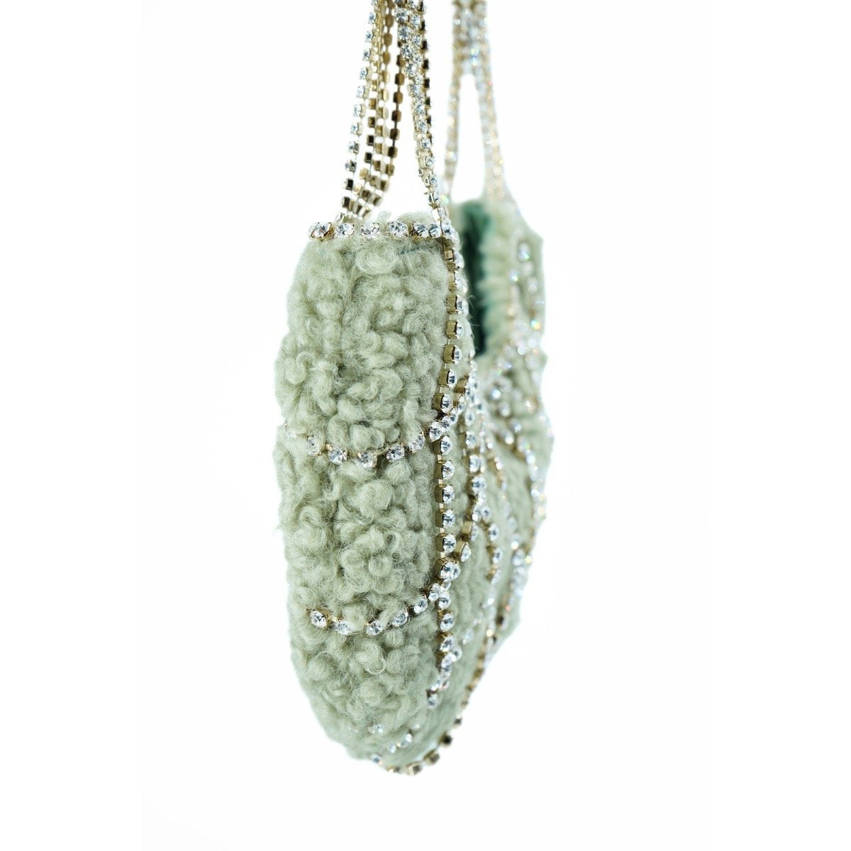 Sophia Teddy Green Bag
