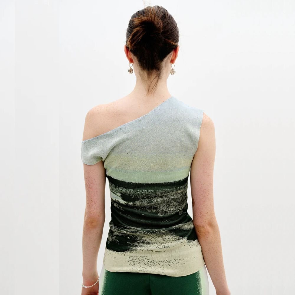 Rubber Lake Print Tank Top