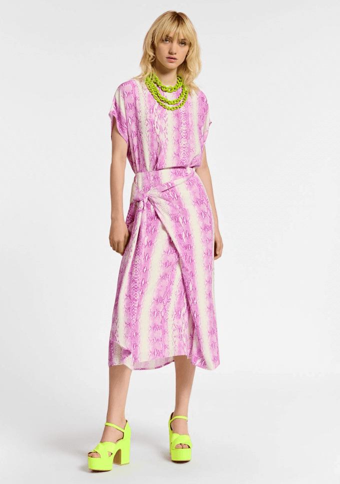 Dion Top - Pink Hazard