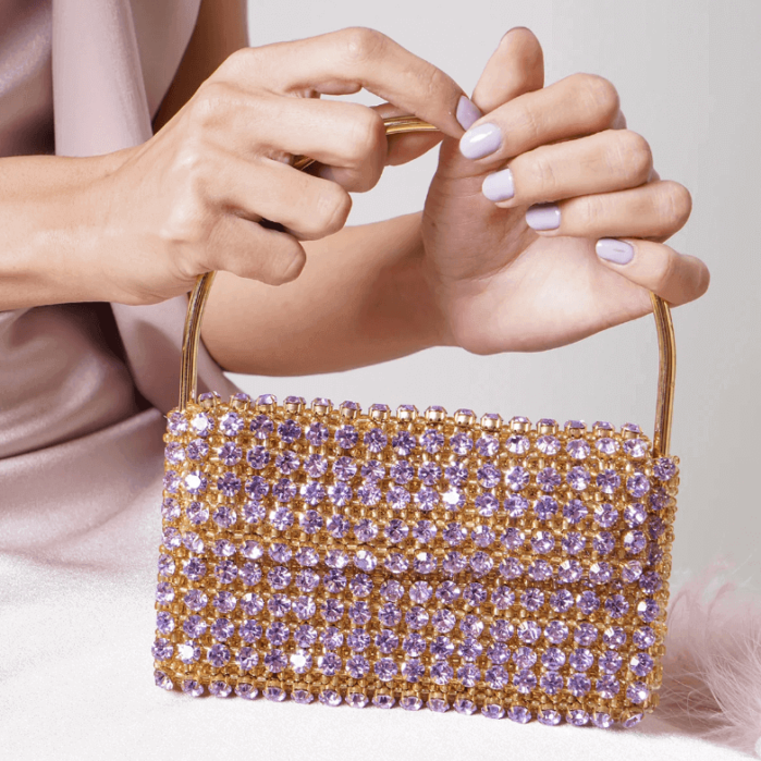 Baguette Nuances Lilac Bag