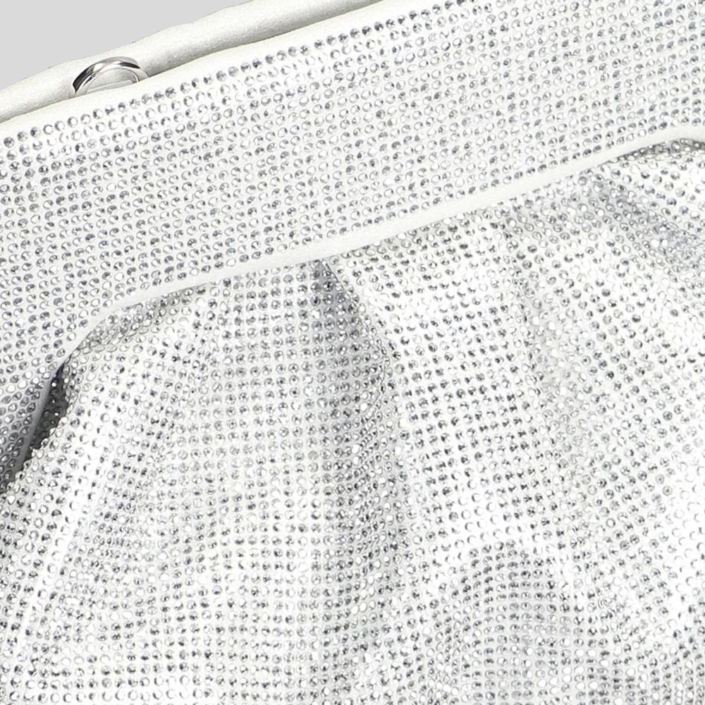 Tia Strass Bag - Silver
