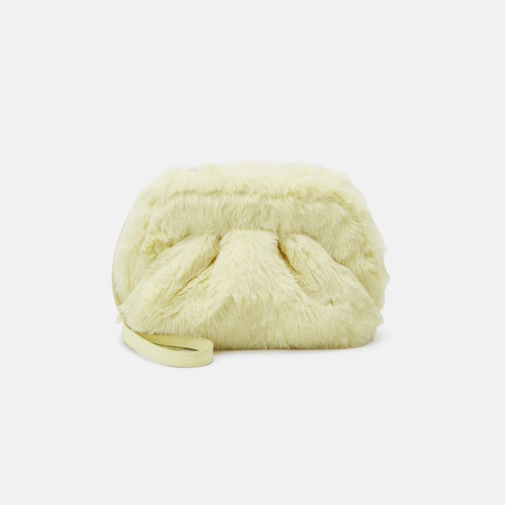 Gea Vanilla Fur Bag
