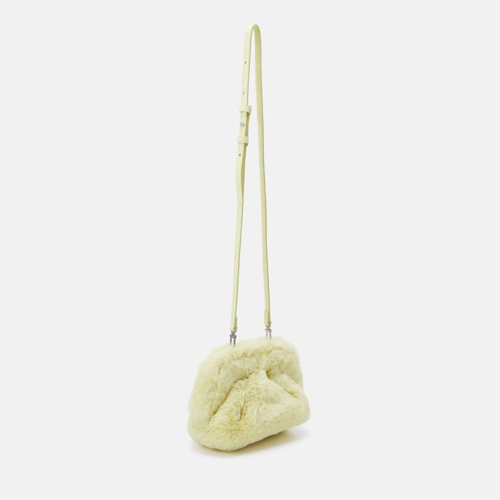 Gea Vanilla Fur Bag