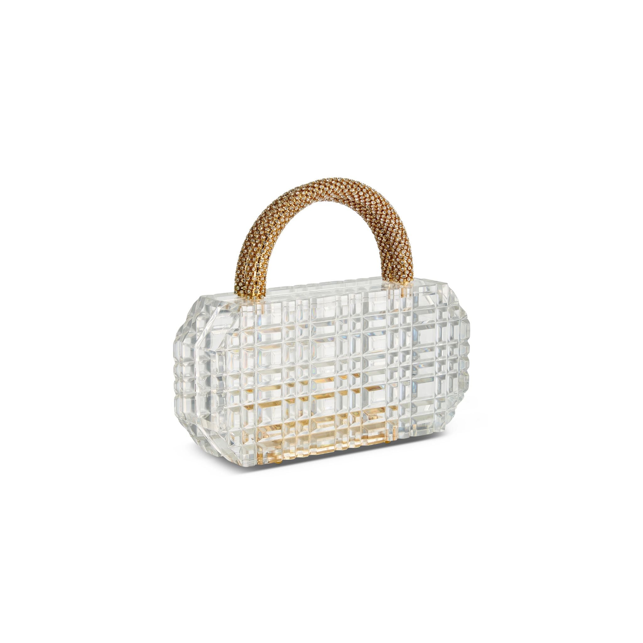 Sierra with Handle Clutch- Clear
