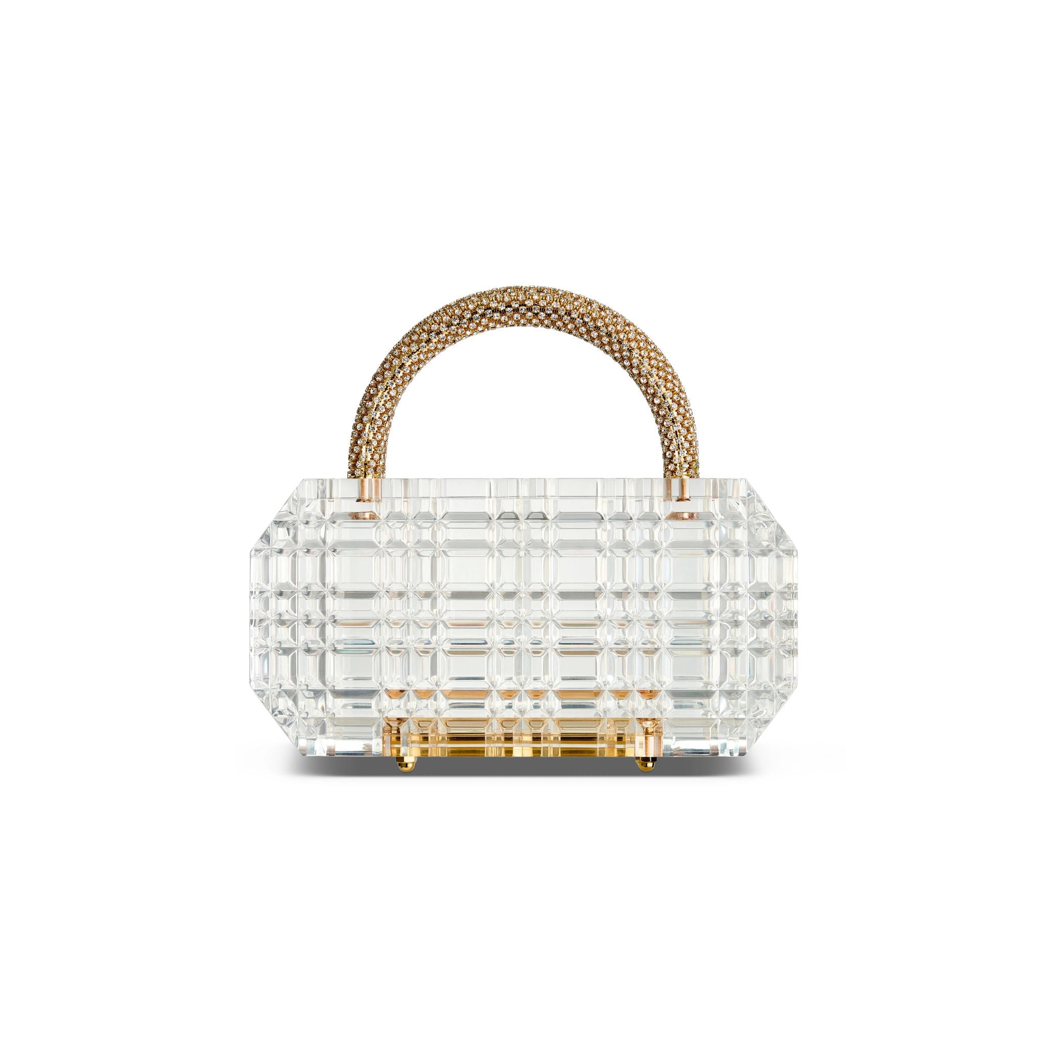 Sierra with Handle Clutch- Clear