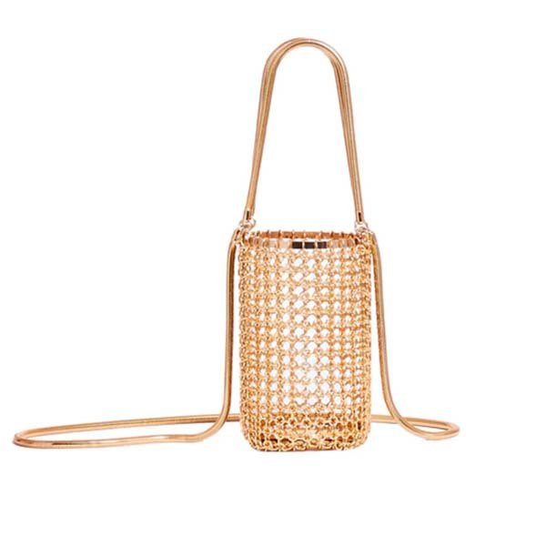 Bebu Bucket Gold Bag