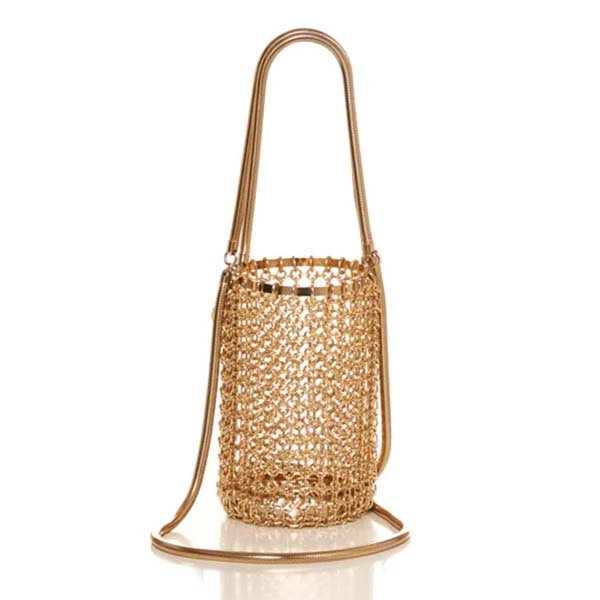 Bebu Bucket Gold Bag