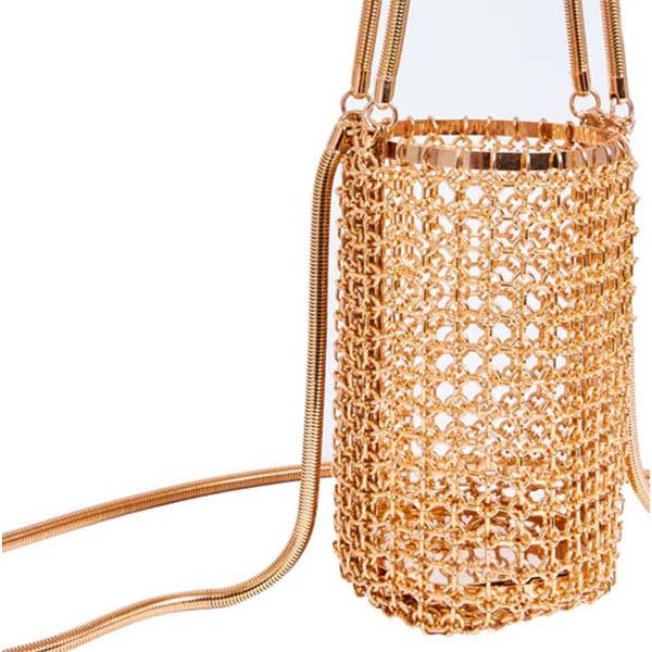 Bebu Bucket Gold Bag