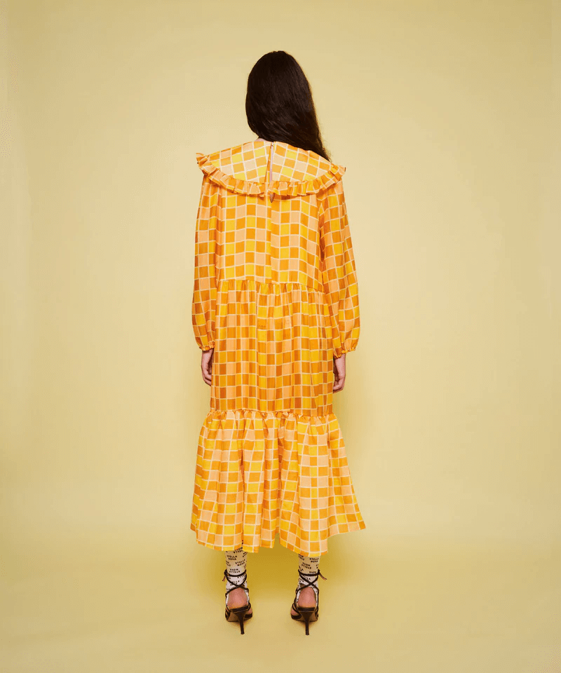 Stefanie Joe Orange Dress