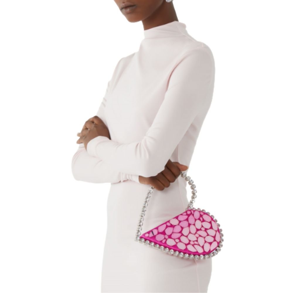 Love Clutch Plexi Pink
