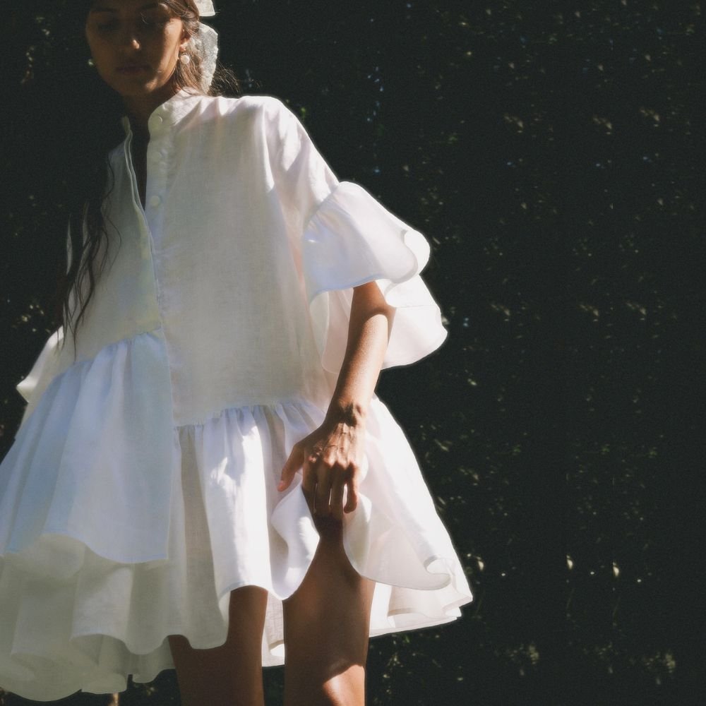 Tilda Dress - Ivory
