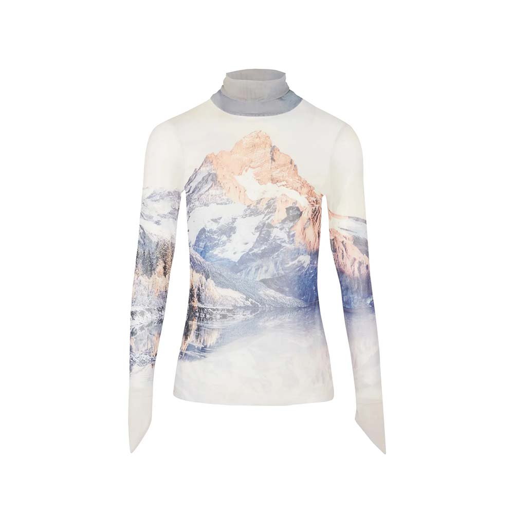 Lennon Knitted Stretch Top - Reborn