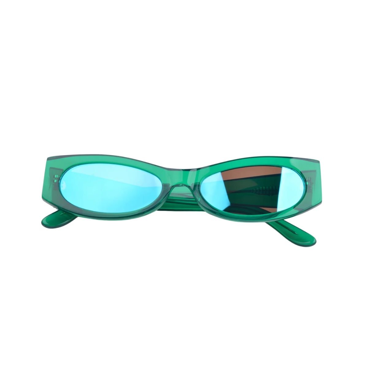 Ciara Sunglasses - Mirror Green