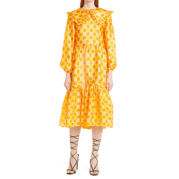 Stefanie Joe Orange Dress