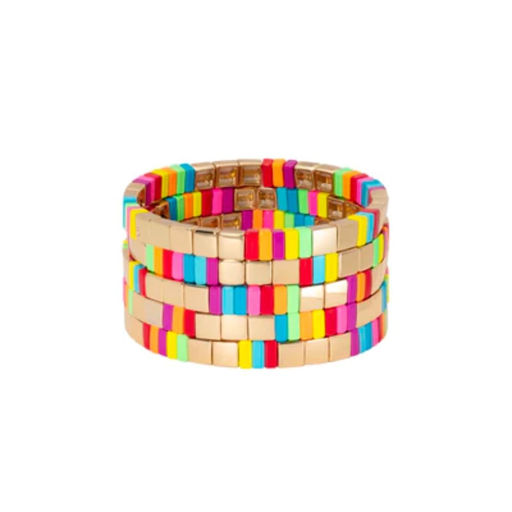 Chasing Rainbows Bracelet- Set of 3