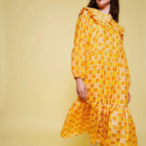 Stefanie Joe Orange Dress