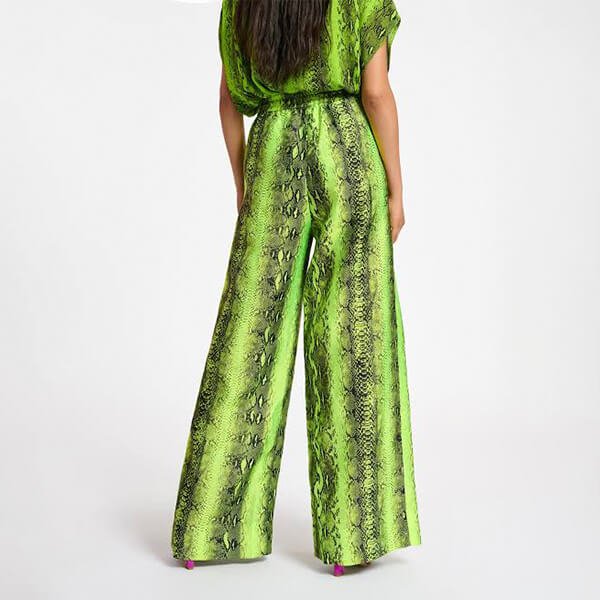 Dominica Wide Leg Pants - High Alert