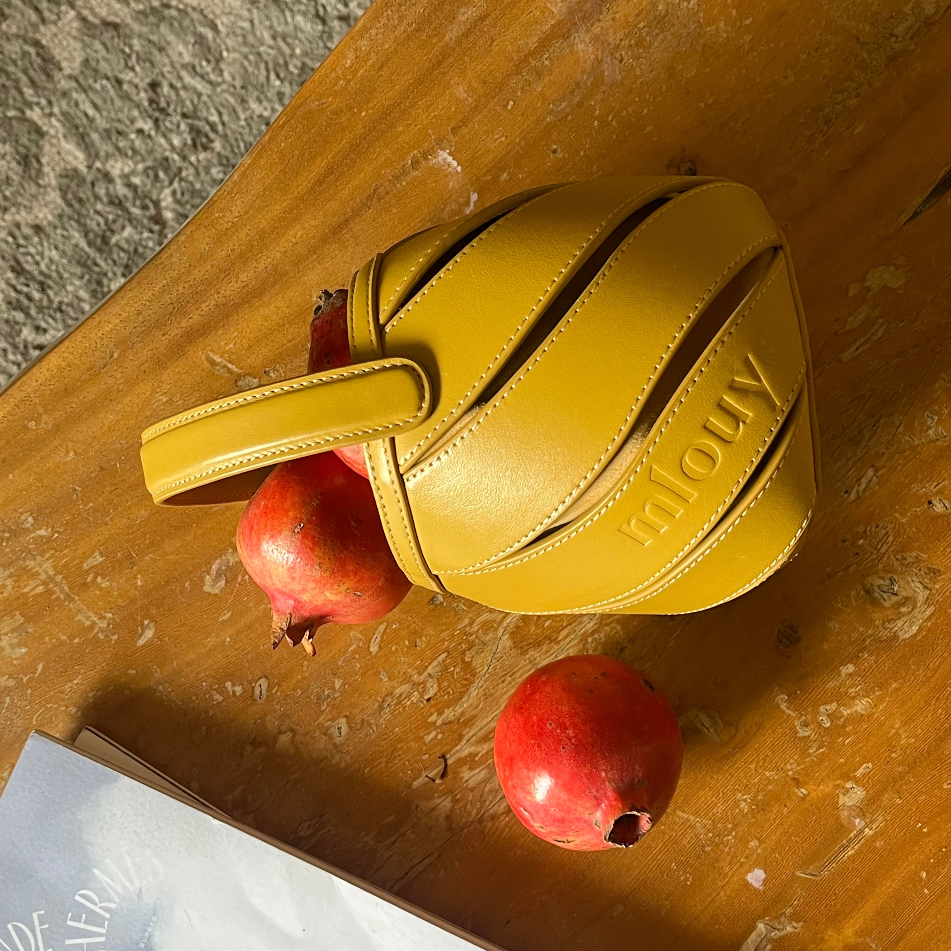 Mini Helix Bag - Vintage Yellow