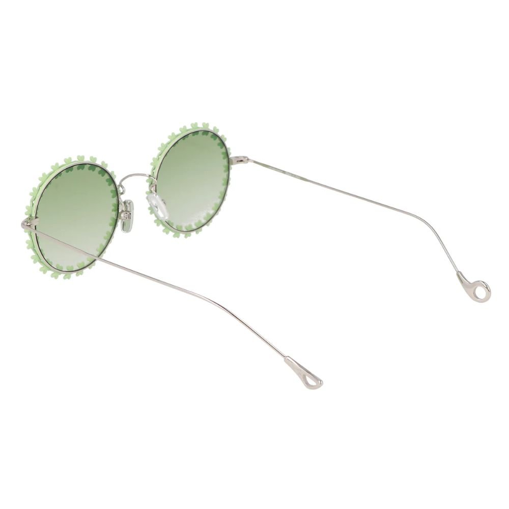 Lulu Sunglasses - Green Flowers