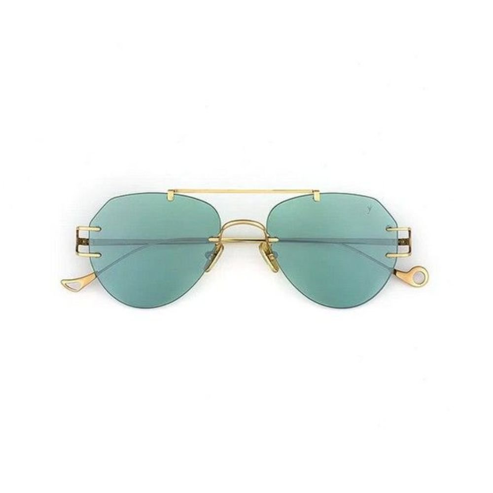Flow Sunglasses - Gold & Green