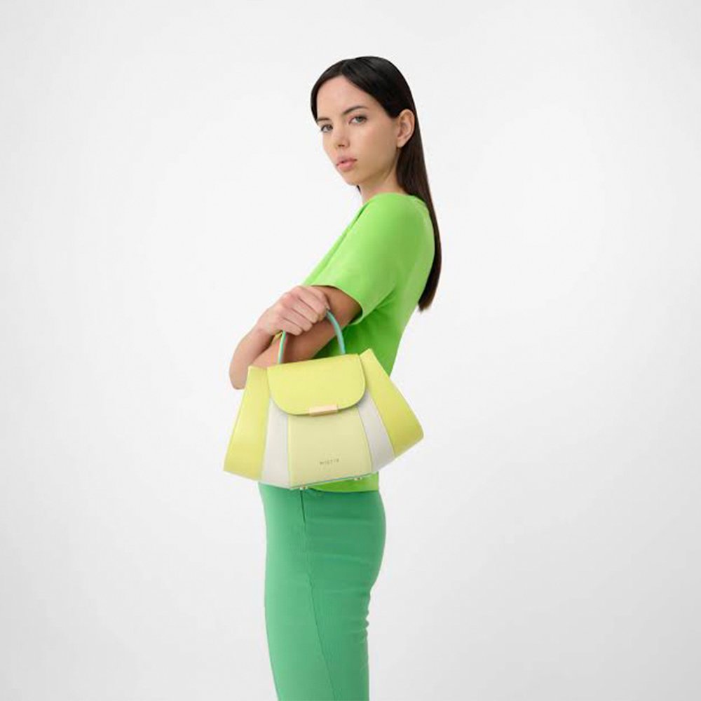 Mietis Tatito Bag - Lima and White
