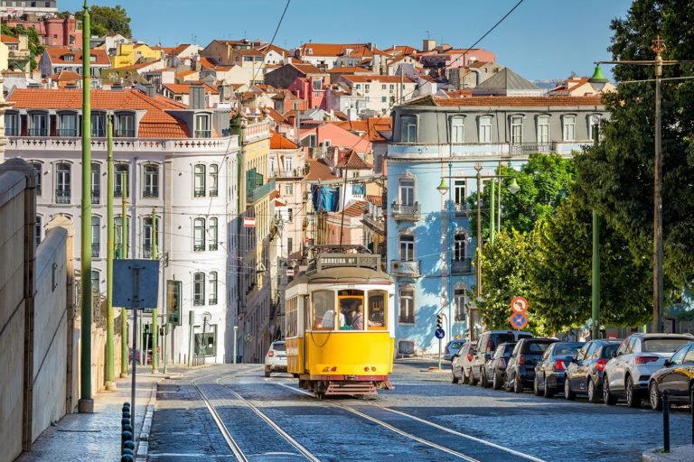 lisbon, tram, lisbon tram