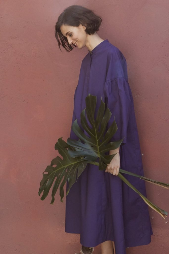 Navy Blue Oversized Shirt Fashion