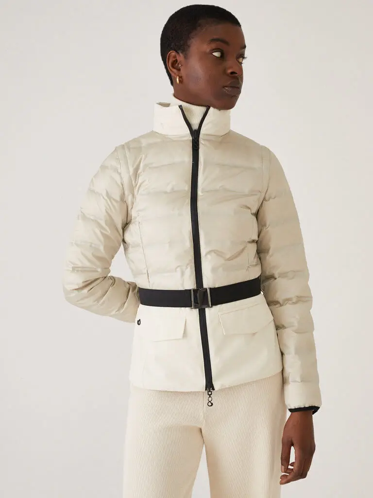 3 in 1 Water resistant short down jacket