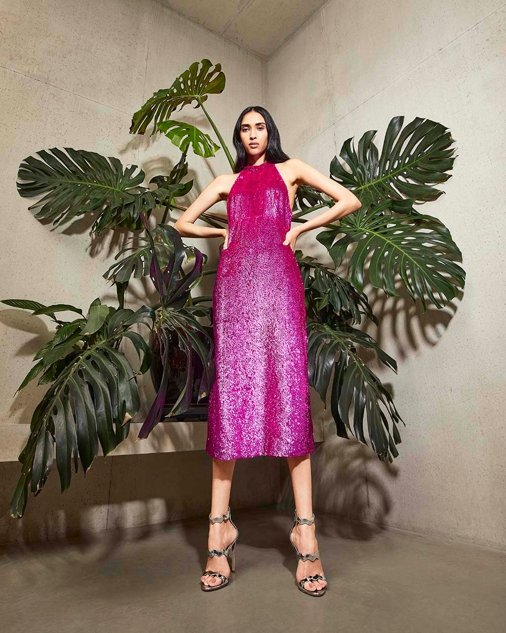 ILTA, Romy Dress- Fuchsia, ₹25,000