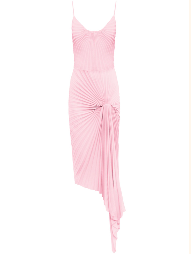 Georgia Hardinge,Pale pink dazed dress , ₹28,500