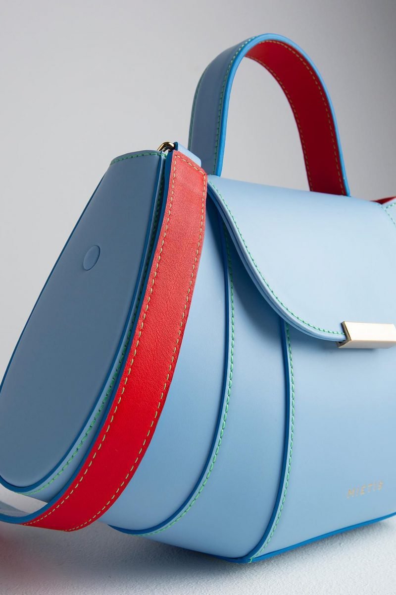 mietis 1 Sky Blue hand purse